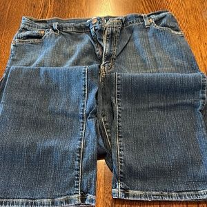 Levi’s 550 bootcut jeans: size 18 medium